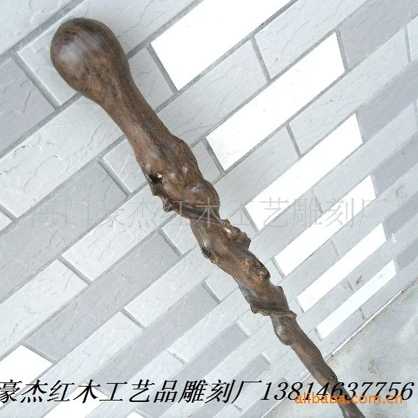 Black African ebony cane cane branch wood mahogany tree root cane cane cane can be customized