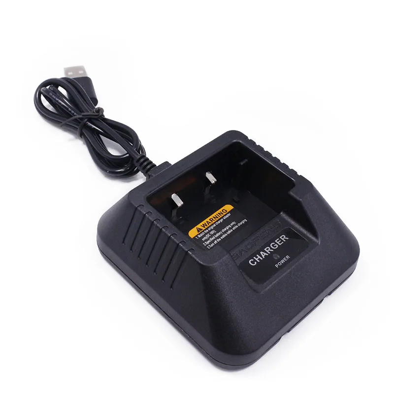 Baofeng UV-5R USB Desktop Battery Charger for Baofeng UV-5R UV-5RE DM-5R Plus Li-Ion Charger CB Radio Walkie Talkie Accessories
