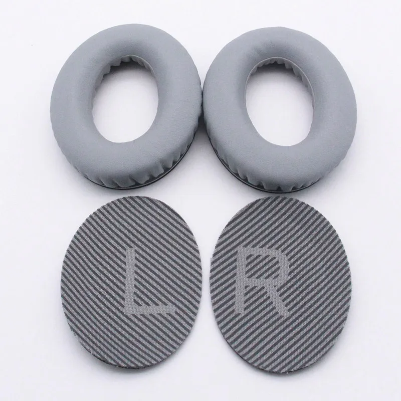 Replacement Ear Pads Earpads for Bose QuietComfort QC 2 15 25 35 Ear Cushion for QC2 QC15 QC25 QC35 SoundTrue Headphones