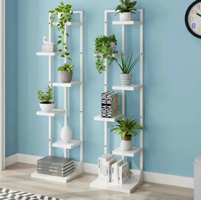 Flower rack tianyi multi-layer interior decoration floor province space flesh-rich flowerpot shelf living room green carrot balc