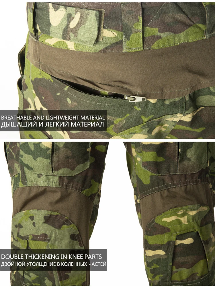 Mege – uniforme tactique des Forces spéciales, costume de soldat, chemise et pantalon tactiques Airsoft