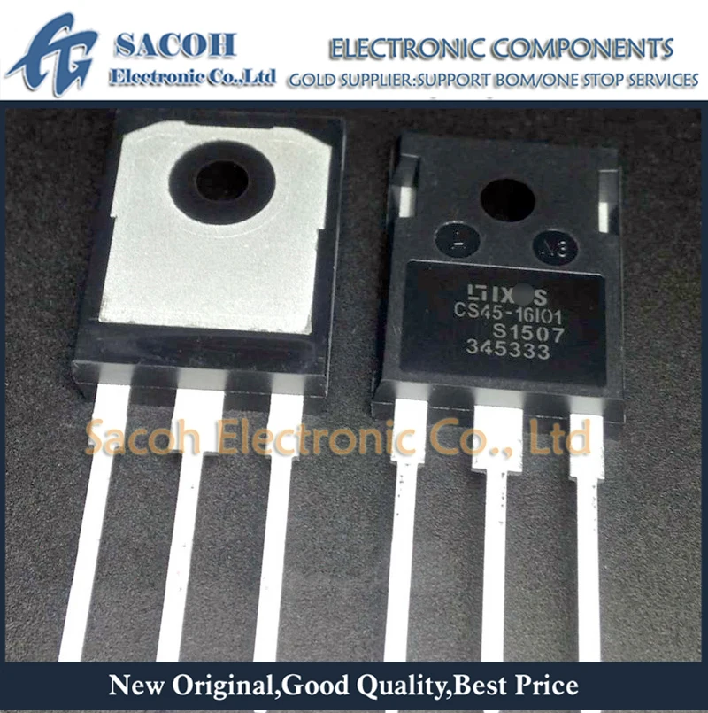 New Original 2Pcs/Lot CS45-16IO1 CS45-16I01 OR CS45-12IO1 CS45-12I01 OR CS45-16IO1R TO-247 45A 1600V