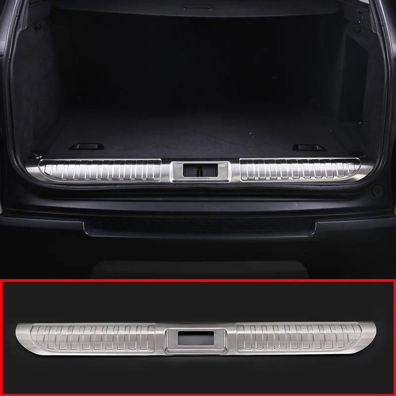 

Stainless Steel Rear Inner Door Bumper Protector Plate Trim For Land Rover Range Rover Sport 2014-2018 Car Accessories