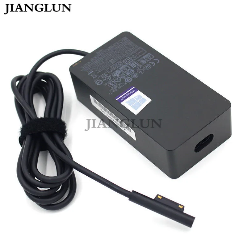 

JIANGLUN NEW Tablet Ac Power Adapter Charger For Microsoft Surface Book 2 102W 15V 6.33A 1798