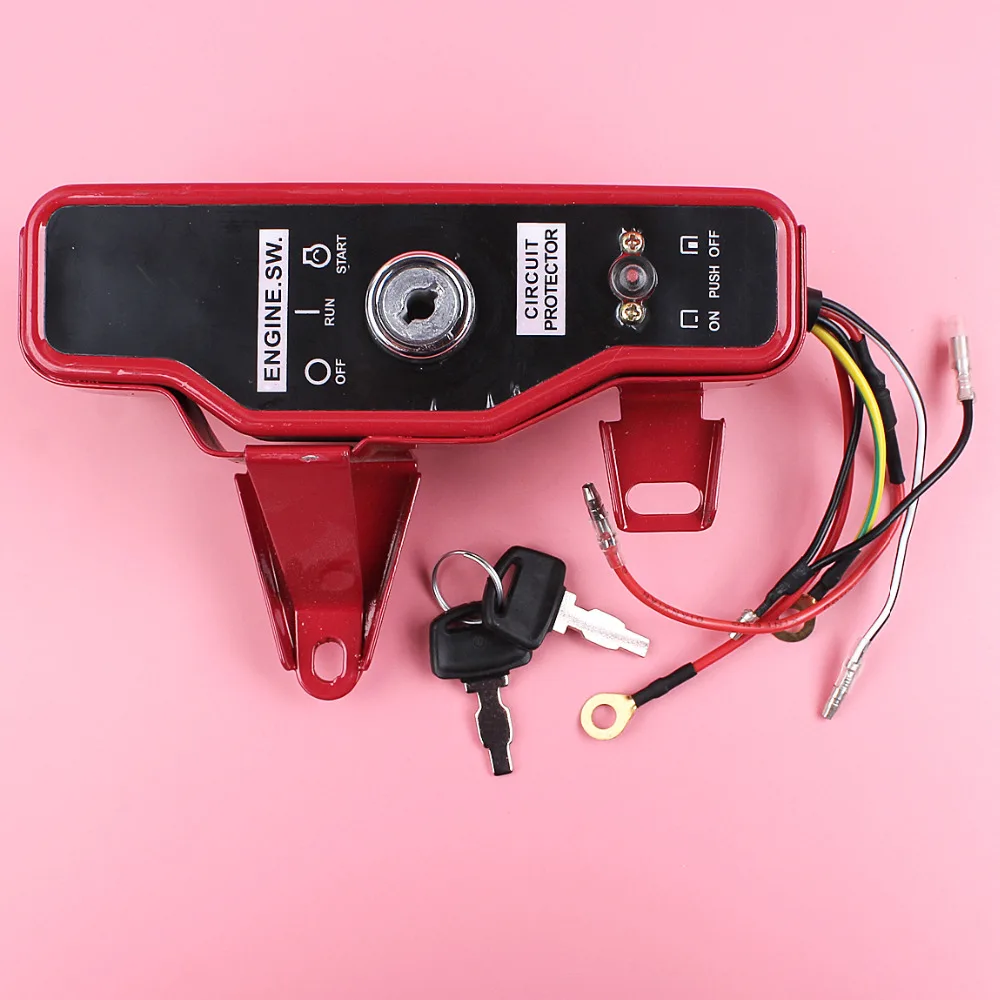 Ignition Switch Box with Keys For Honda GX160 GX200 5.5HP 6.5HP GX 160 200 Lawn Mower Small Gas Engine Motor Part