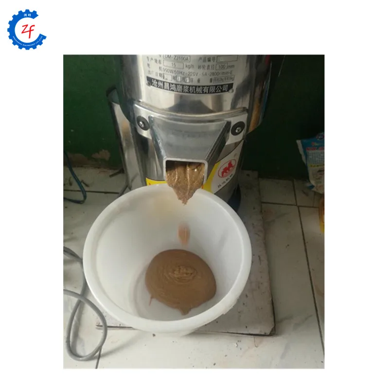 Uso domestico piccola sesamo burro di arachidi pasta macchina per la frantumazione