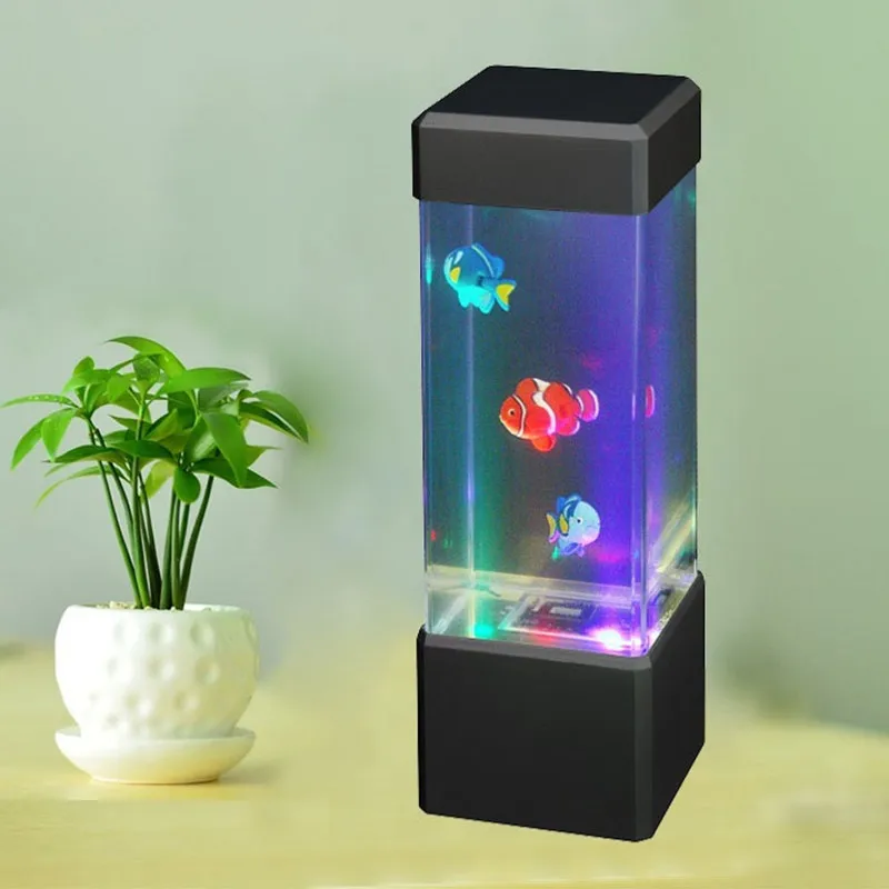 Simulatie Van De Elektronische Kwallen Aquarium Huisdier Speelgoed Creatieve Kantoor Jongen Meisje Gift Ornamenten Grappige Product A147