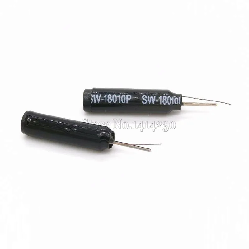 10Pcs High Sensitive Vibration Switch SW-18010P Snap Switch SW18010P Vibrating Sensor