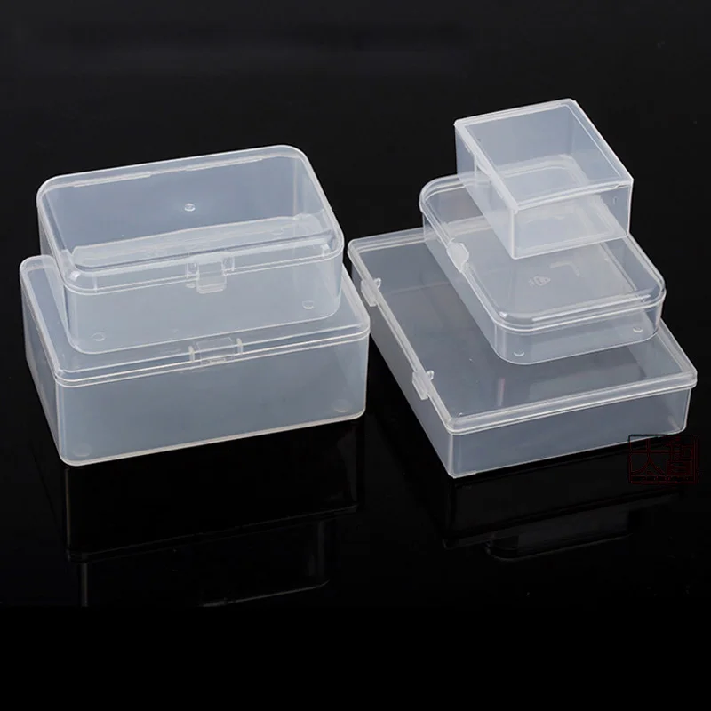 

Multi-size Plastic Storage Box PP Transparent Small Case Pack boxes DIY Making Part Material Accessories Supplies