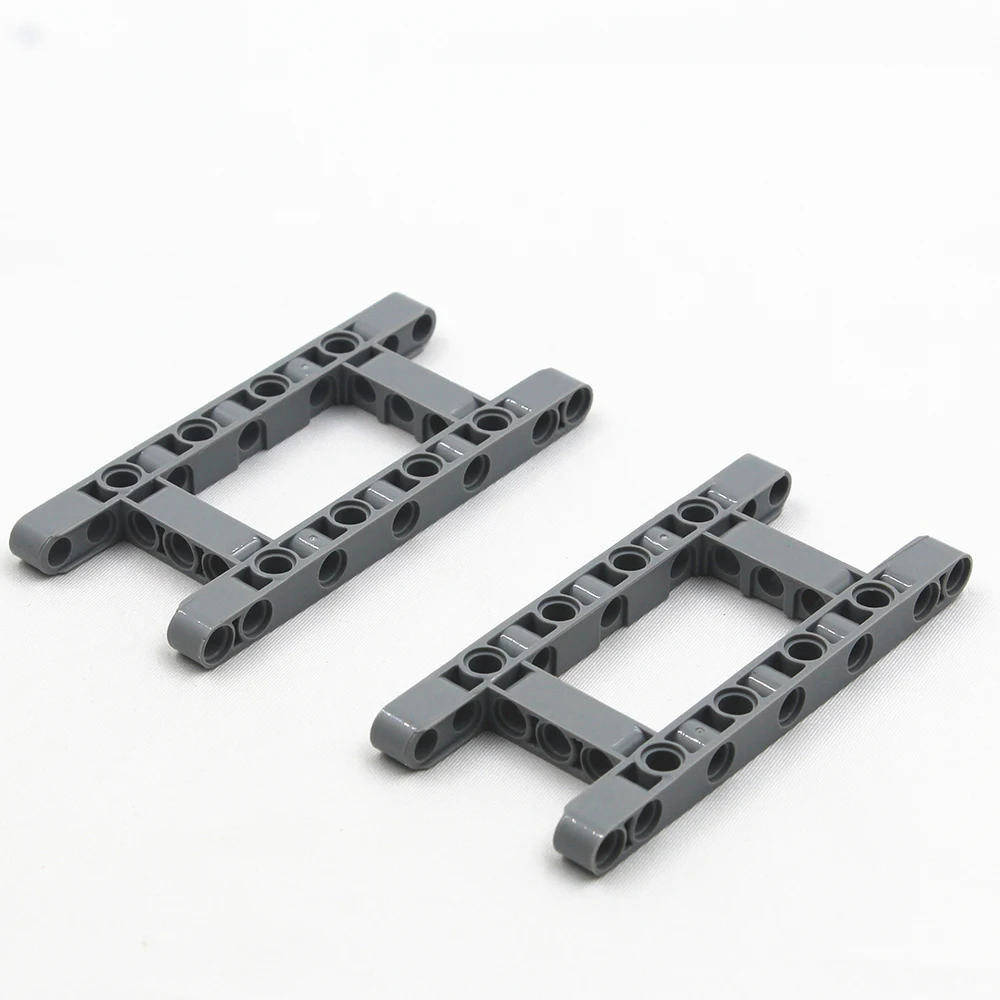 Free Creation of Toy MOC Technical Beams Parts 2pcs Beam Frame 5x11 Educational Building Block Bricks Compatible with Lego 64178