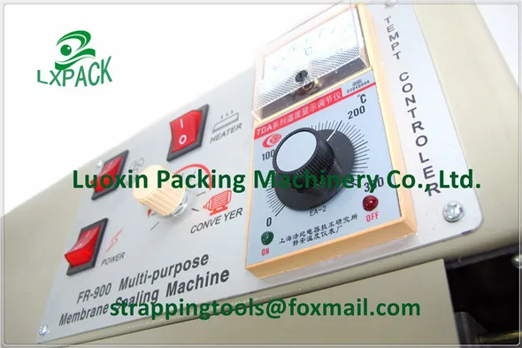 LX-PACK Brand Lowest Factory Prices highest quality continuous heat sealer for aluminum foil plastic bags for sale