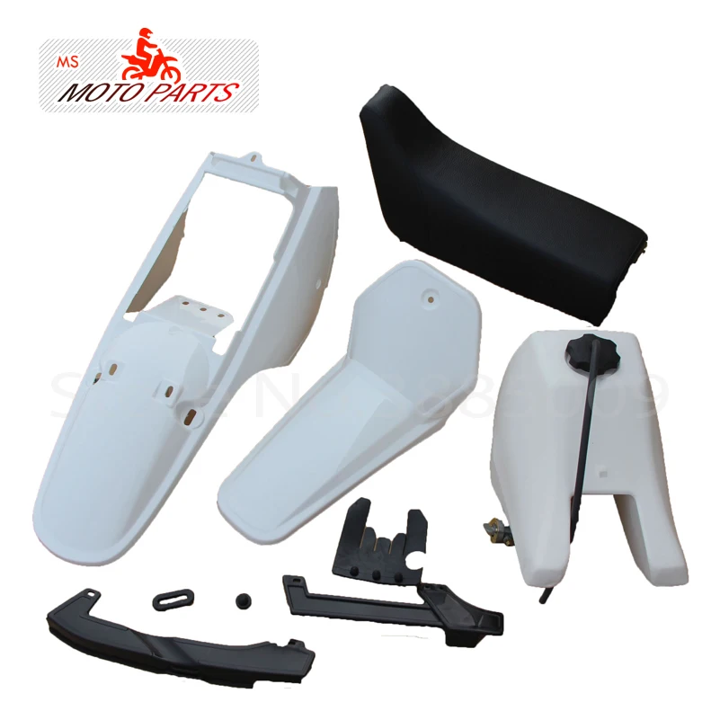 

Complete Plastic Body Fenders Shell Cover Gas Fuel Tank Seat Kit for PW80 PW PY 80 PY80 Dirt Bike Motorcycle