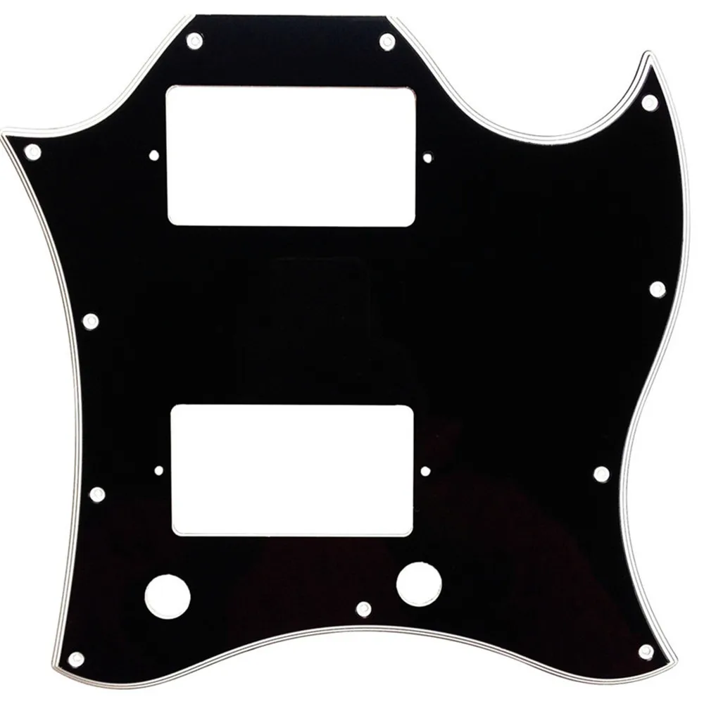 Niestandardowy części do gitary Pleroo-dla Gib Standard SG pełna twarz gitara Pickguard Route PAF humbucker Scratch Plate, wielokolorowy wybór