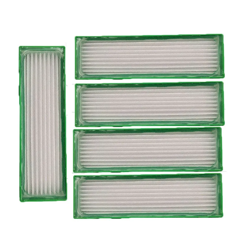 5 قطعة/الوحدة ، جديد جودة عالية الروبوت مكنسة كهربائية أجزاء فلتر HEPA ل Vorwerk كوبولد VR200 VR-200 استبدال أجزاء