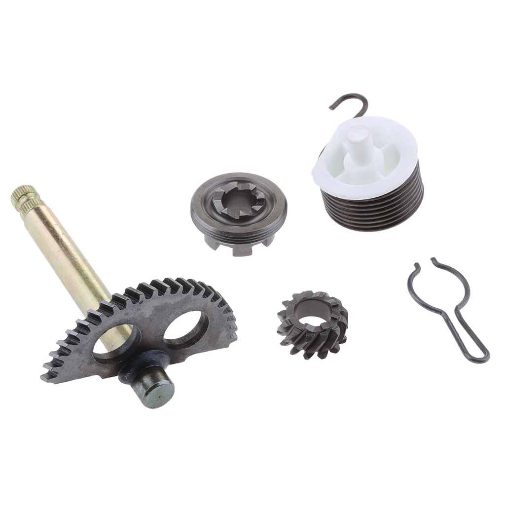 Kick Start Shaft Assembly Starter Gear Kit for Yamaha PW50 PW 50 Motorcycle Motorbike Accessory