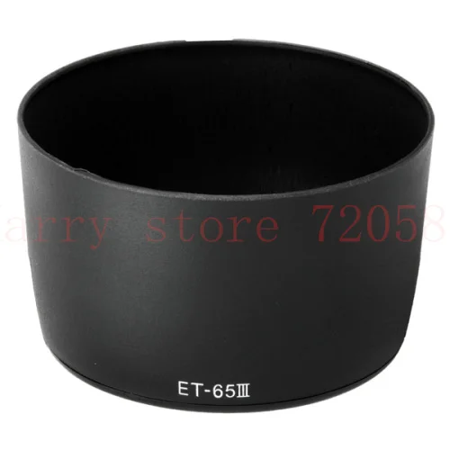 ET-65 III et-65iii et 65 Lotus Camera filter Lens Hood  for 60D 70D 5D 6D 7D 100-210mm 100-300mmEF 85mm bayonet lens cap 58mm