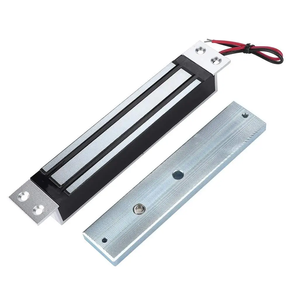 Built-in Electric Magnetic Lock 180kg 350LBS Holding Force Electromagnetic Lock DC 12V NC for Door Access Control