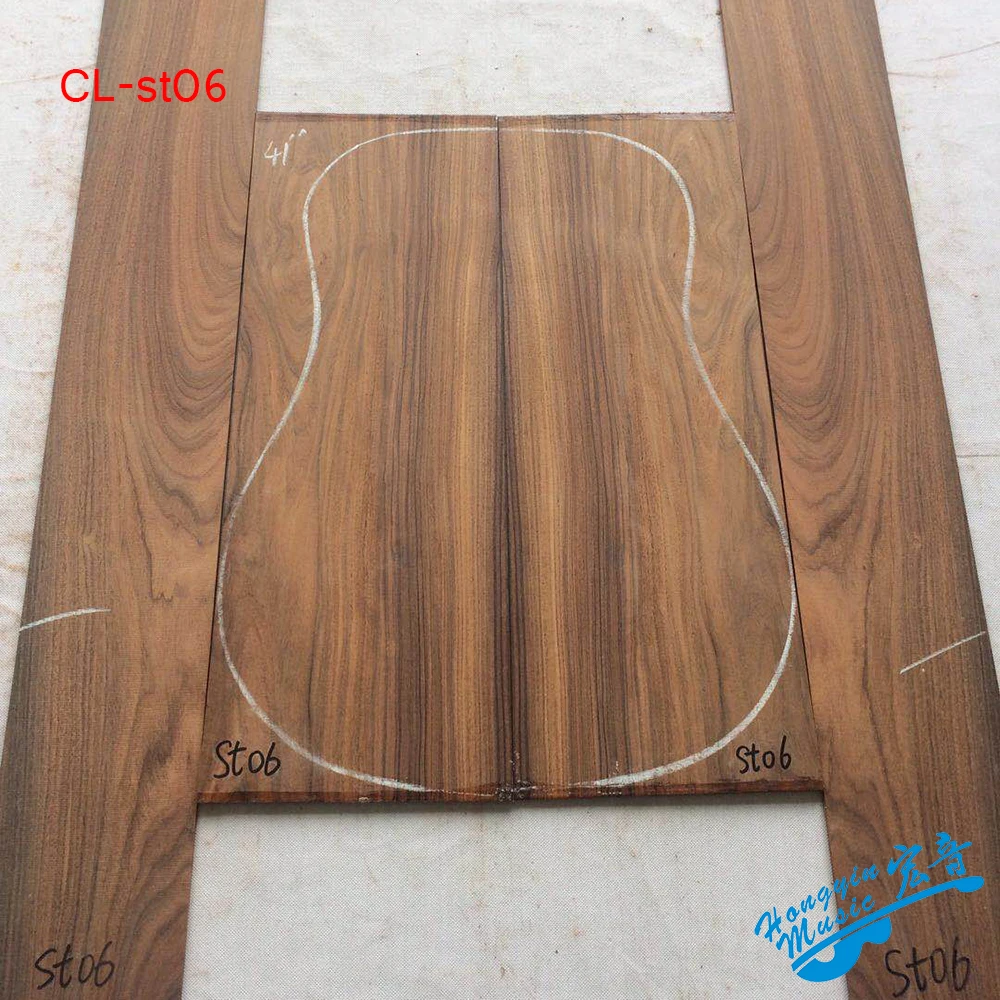 Bolivia Santos Rosewood Wood Guitar Back Side board Making Guitar Material parts accessories