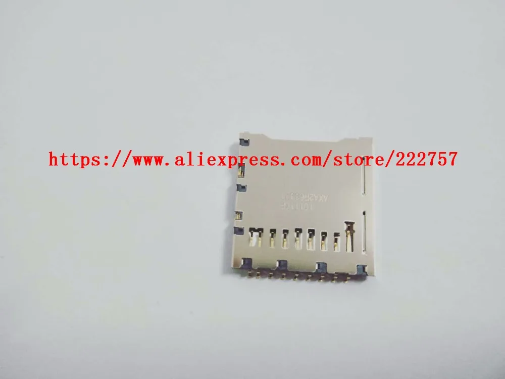 새로운 sd 메모리 카드 슬롯 홀더 nikon d7100 d7200 용 pentax K-X kx kr k5 k5iis k30 k7 디지털 카메라 수리 부품