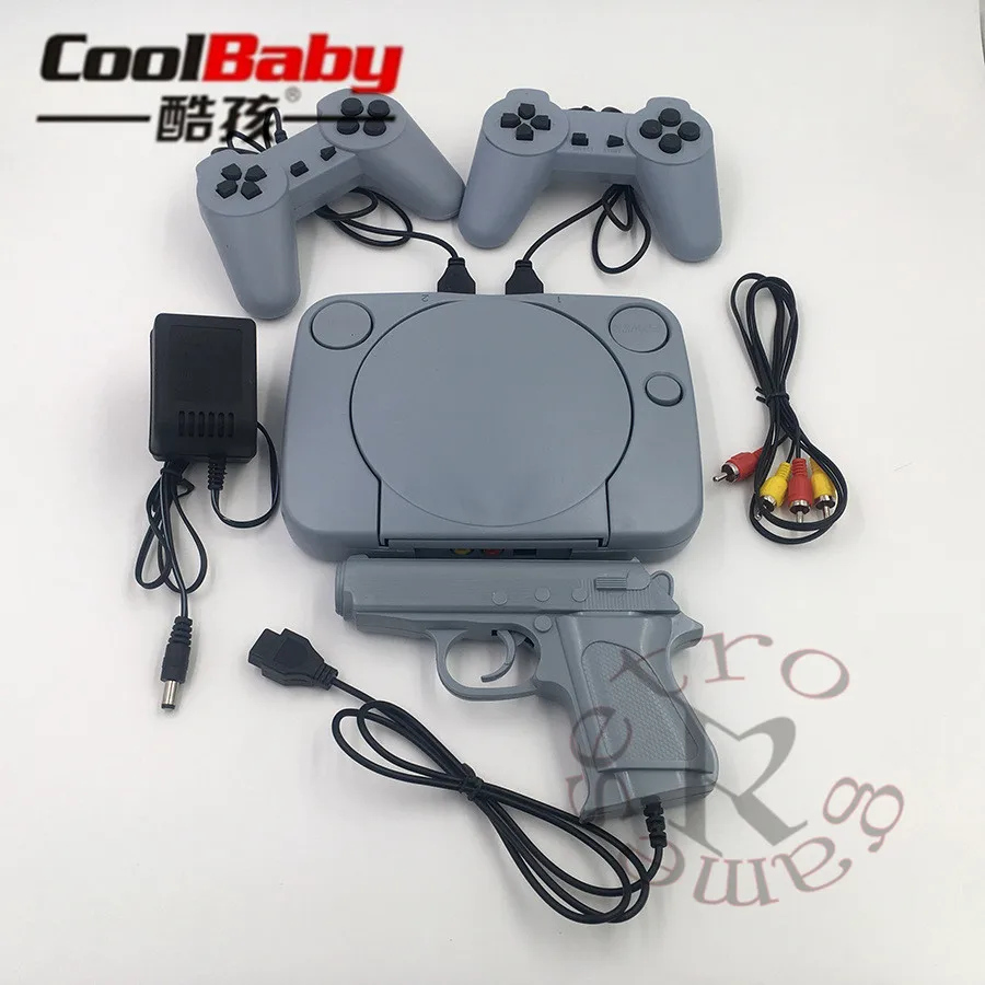 coolbaby D76 8bit AV version tv video game console for game console Support game card