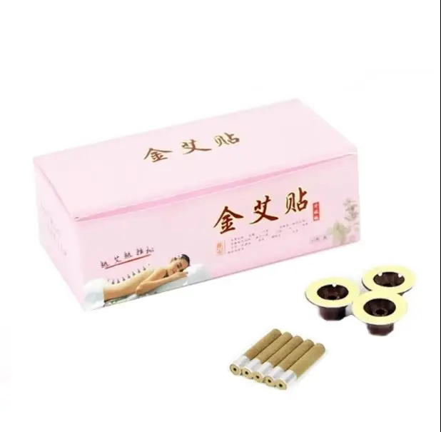 50pcs/ Moxa Roll Chinese Pure Mox Roller Stick Rolls Moxibustion Mugwort Moxa Artemisia Acupuncture Plasters