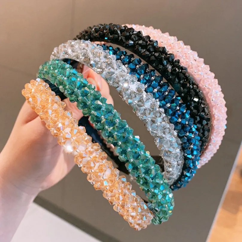 AWAYTR Autunno Inverno Nuovo Hairband per Le Donne Velluto Retrò Larga Torto Annodato Fascia Delle Ragazze Copricapi Accessori Dei Capelli di Modo