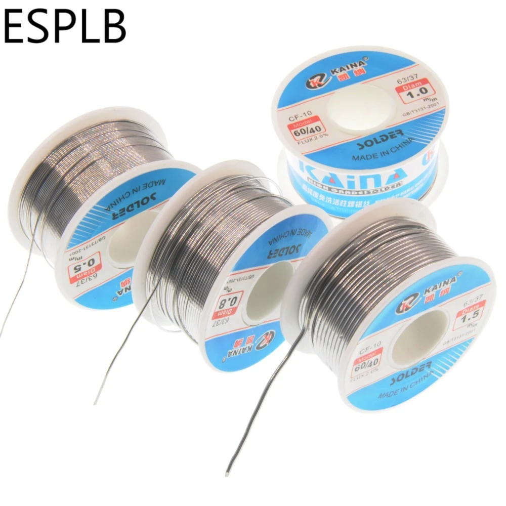 ESPLB CF-10 Solder Wire Tin 0.5/0.6/0.8/1.0/1.2/1.5/2.0mm Roll Clean Rosin Welding Core Soldering Wire Flux Reel Tube