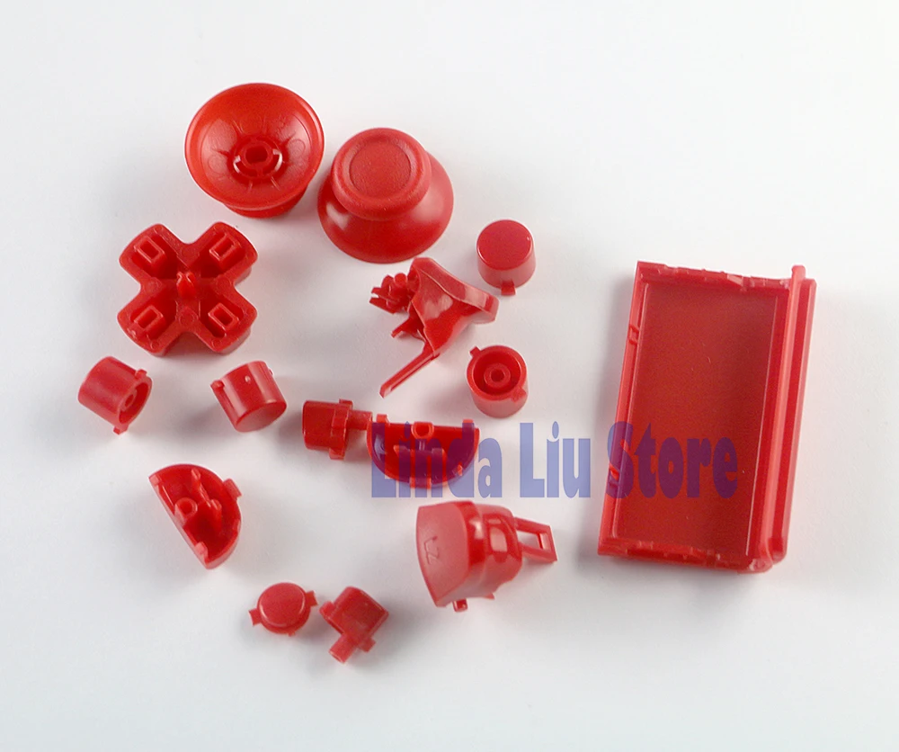 5 مجموعات/وحدة للعب محطة PS4 المراقب برو JDM-040 دينار 040 R2 L2 R1 L1 الزناد زر الأخضر الأبيض الأزرق 4.0 النسخة