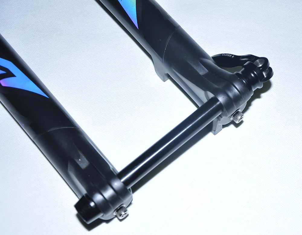 TAOZIK Thru Axis 150 mm  26 27.5 29 er  Light Weight Damping Tapered Oil and Gas Bicycle Fork Air Suspension