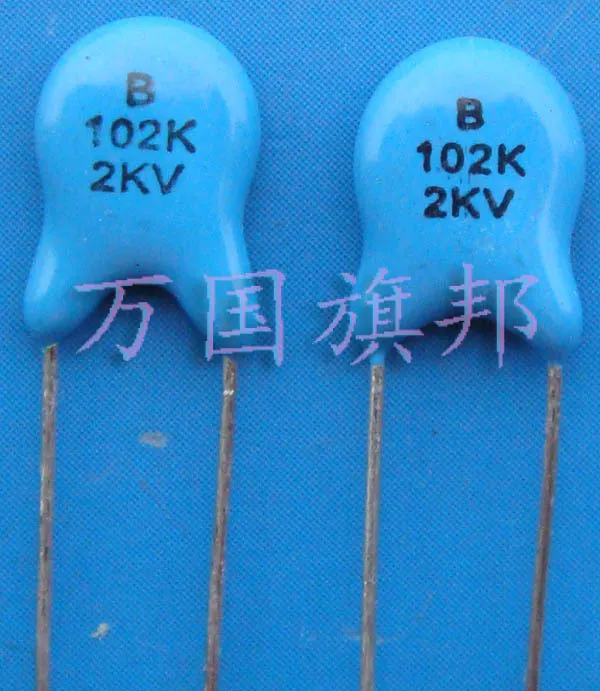 Free Delivery.Ceramic capacitors, 102, 2000 V 2 kV 2 40 yuan