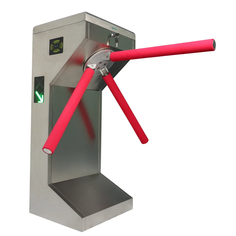 

Automatic Tripod Turnstile High Quality Arm Turnstile Waist High Turnstile For Access Control