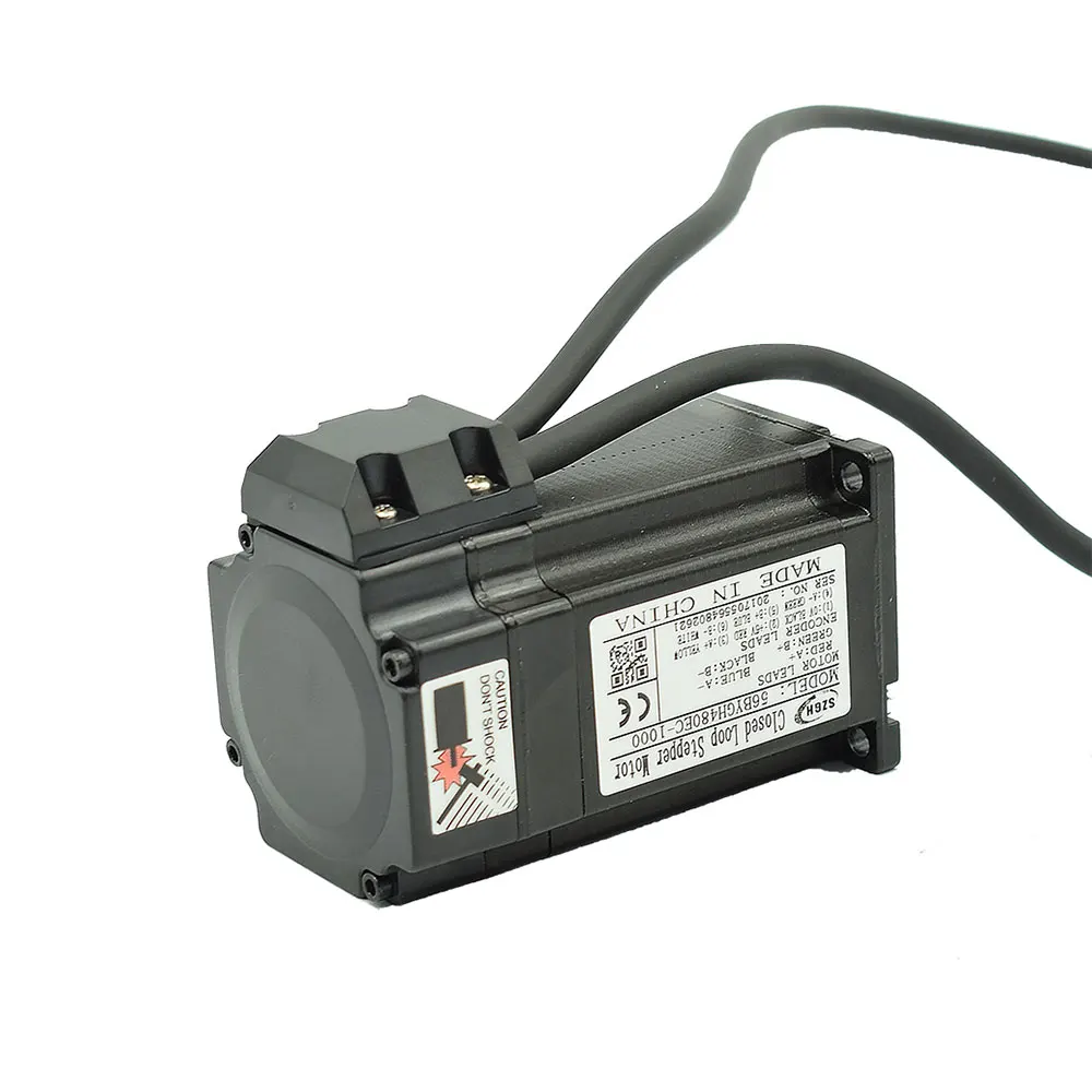 

High performance 8.5Nm nema34 2 phase closed loop stepper motor for cnc solution AC/DC