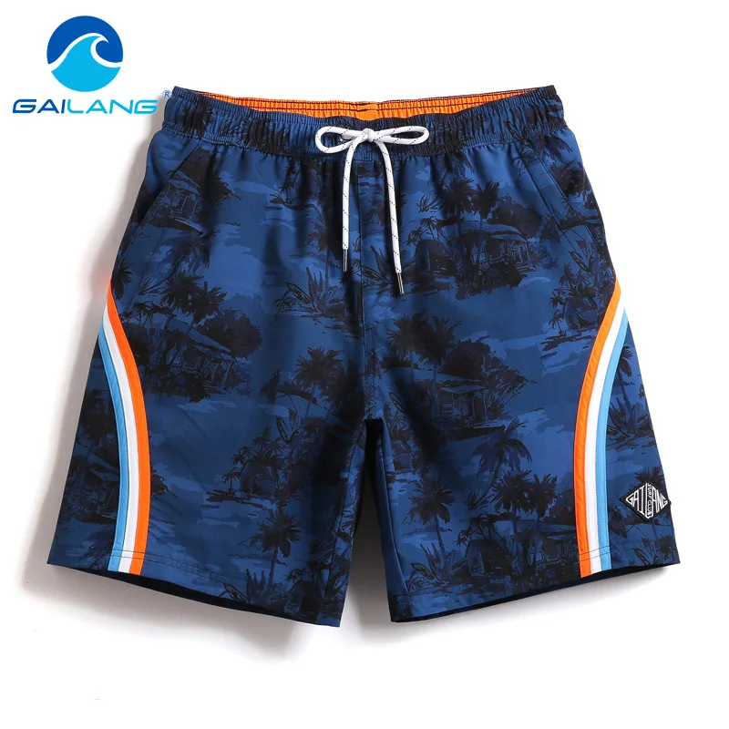 

Gailang Brand 2018 New Men's Board Shorts Beach Swimwear Boardshorts Boxer Trunks Quick Drying Swimsuits Jogger Plus Size XXXL