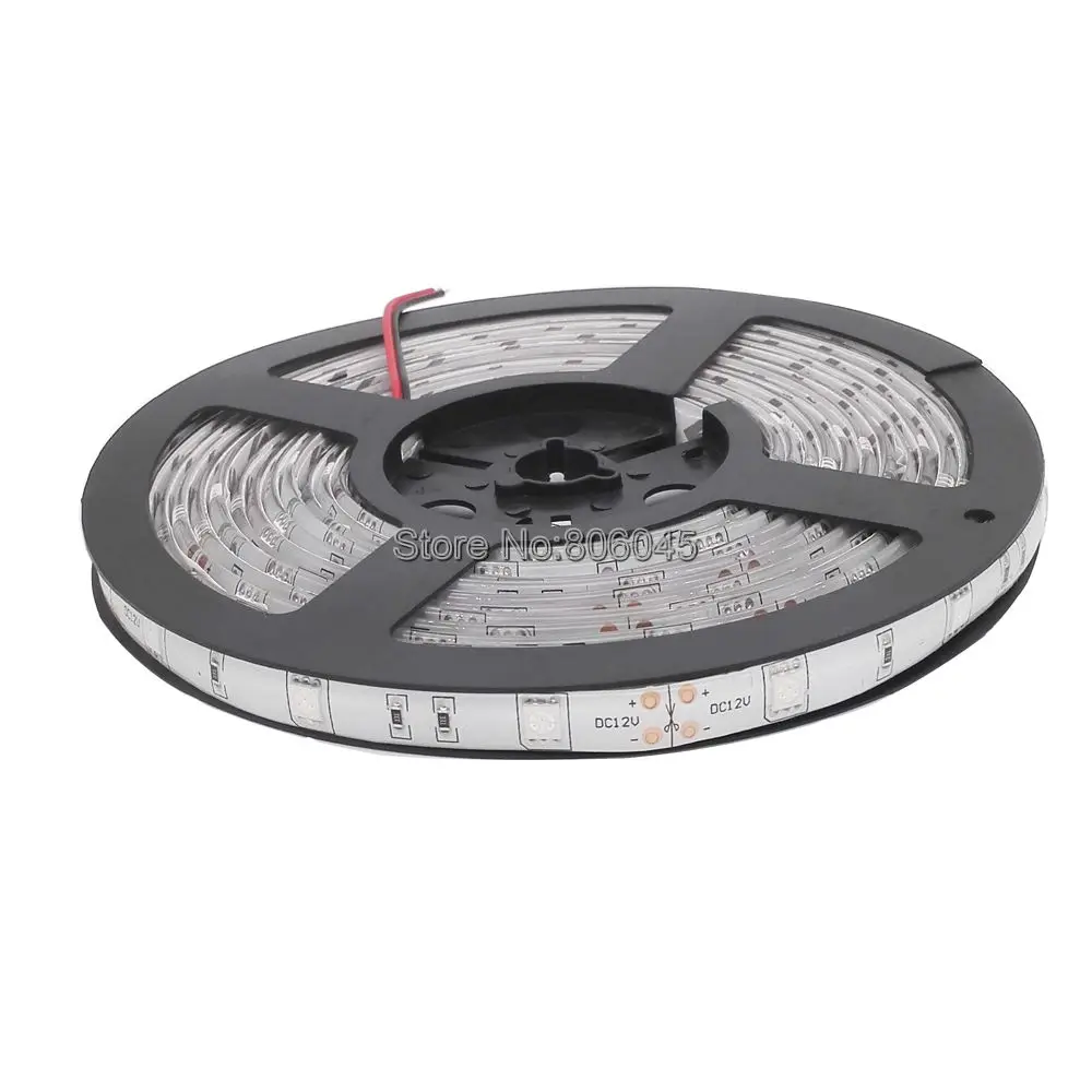 5m 12V DC SMD 5050 LED Strip Light 30LED/M 150LEDs IP20 IP65 Waterproof Ribbon White Warm White 5050 RGB Flexible LED Stripe