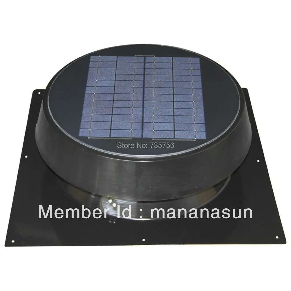 20W Efficient Ventilation Of Solar Fan Exhaust Fan Solar Attic Fan