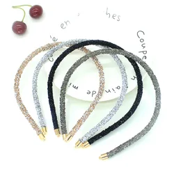 Girls Shiny Luxury Rhinestone Hair Band High Quality Diamond Hair Hoop Accessories for Women Crystal Headbands Ornaments pj-984