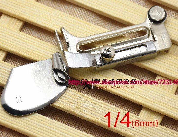 

3PCS 1/8 3MM 3/16 5MM 1/4 4MM DOUBLE FOLD CLEAN FINISH HEMMING FOLDER ATTACHMENT FOR PFAFF BROTHER JACK SEWING MACHINES