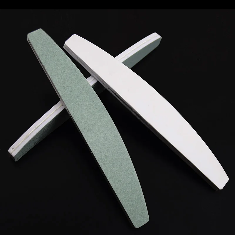 10Pcs/lot Nail File Sponge Diamond Nail Buffer File Smooth Buff Shiner Sanding File Manicure  Shining Buffing Tools 600/4000