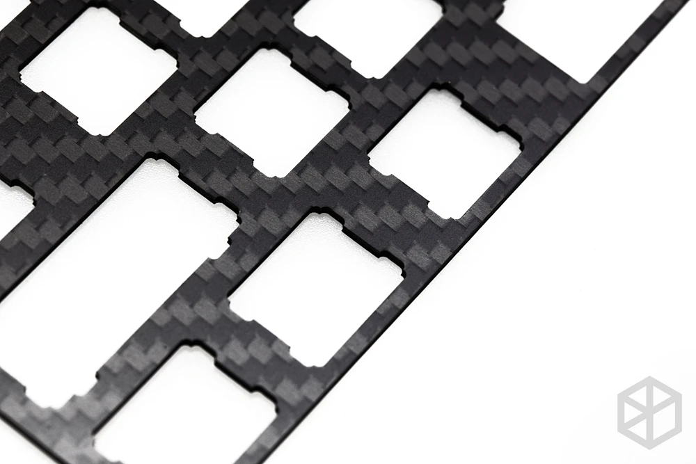 60% Aluminum Mechanical Keyboard carbon fiber plate support xd60 xd64 3.0 v3.0 gh60 support split spacebar 3u spacebar