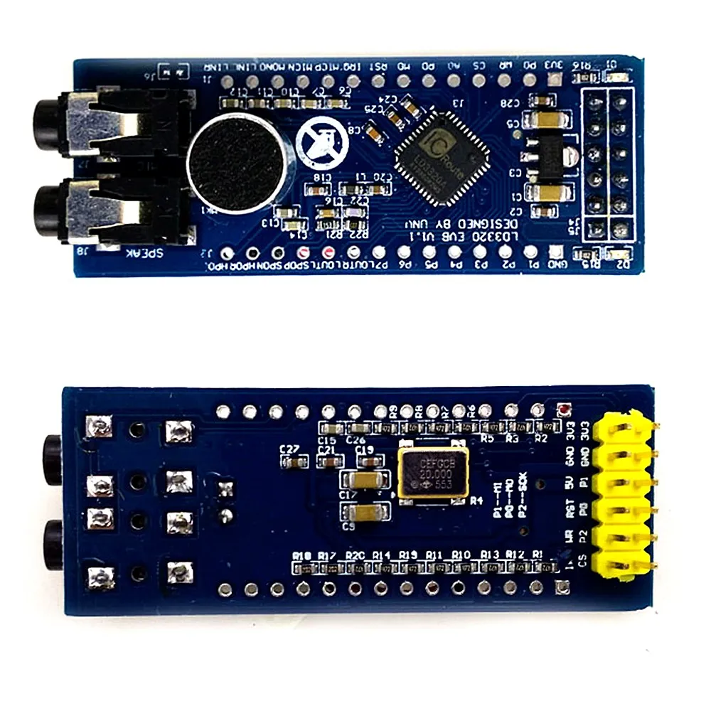 LD3320 nhận dạng tiếng nói Module không đặc hiệu giọng nói điều khiển giọng nói Voice Module ban phát triển