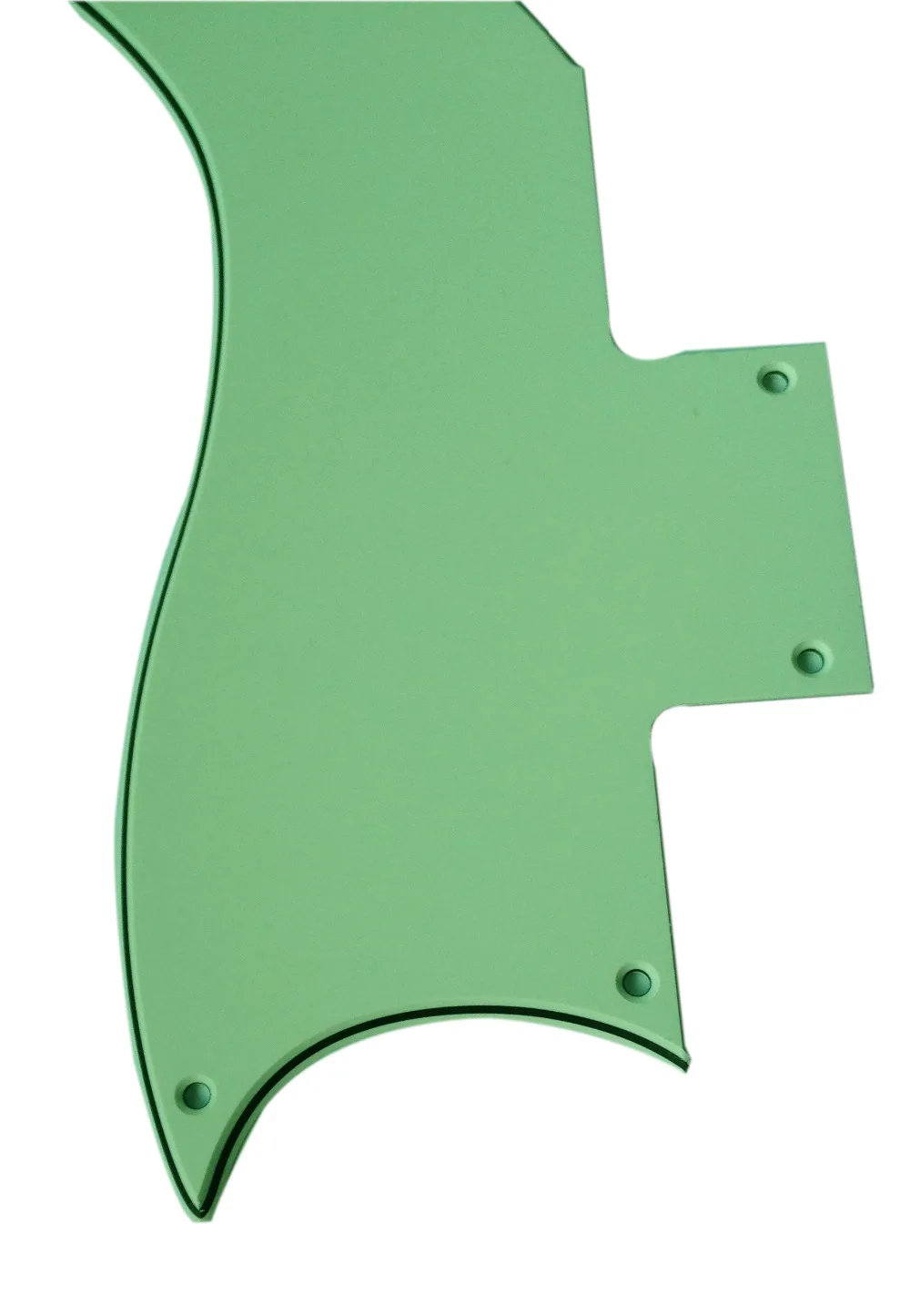 Pleroo Custom Guitar pickgaurd - For 61 SG Guitar Pickguard Scratch Plate , 3 Ply Mint Green