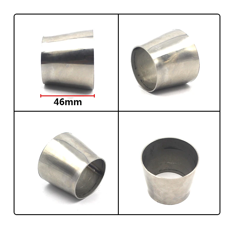 

Racing TOTOP 201 Stainless Steel Weldable Reducer Adapter Pipe OD (1.5"/38mm-2"/51mm,2''/51mm-2.5''63mm,2.5''63mm-3''/76mm)