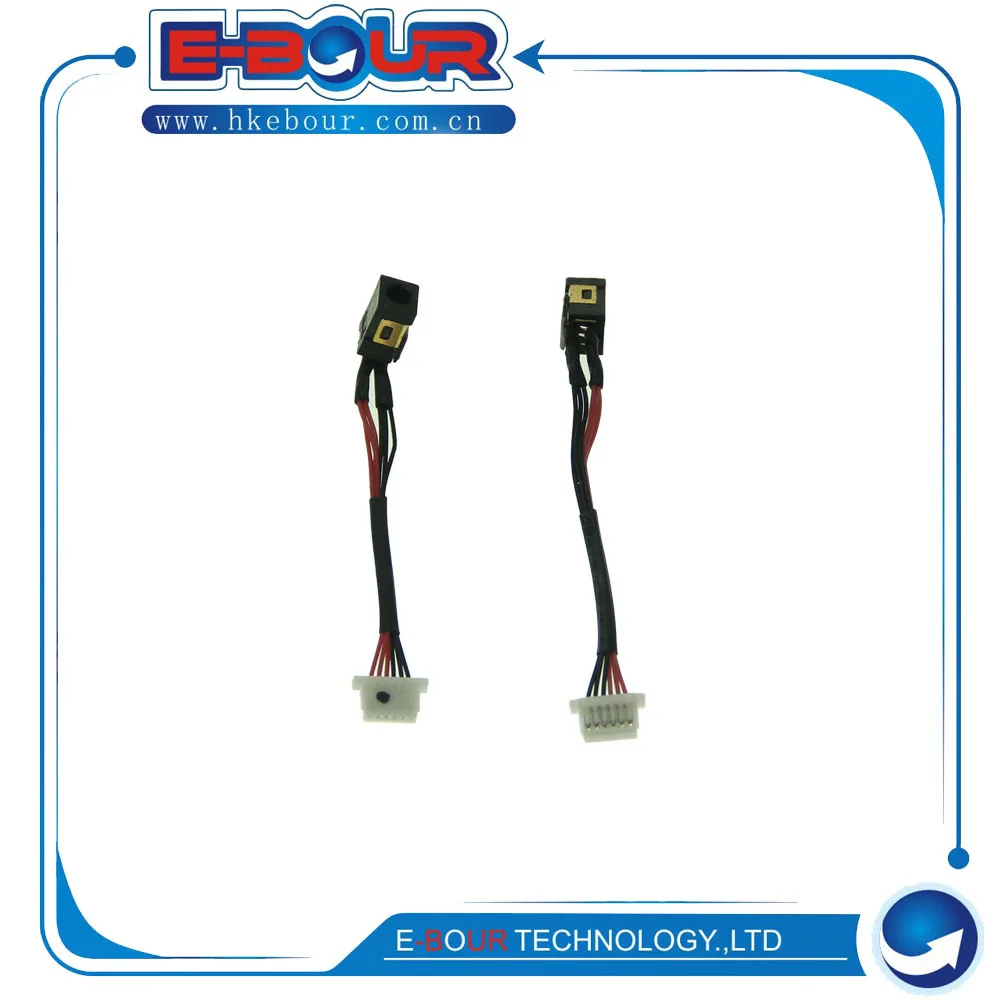 

10 шт., разъем постоянного тока для ремонта ноутбука с кабелем для ноутбука SA 900X NP530U3C, разъем питания постоянного тока 3,0*1,1 мм