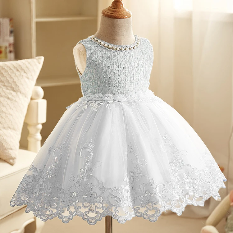 2018 New Lace Baby Girl Dress 9M-24M 1 Years Baby Girls Birthday Dresses Vestido birthday party princess dress16