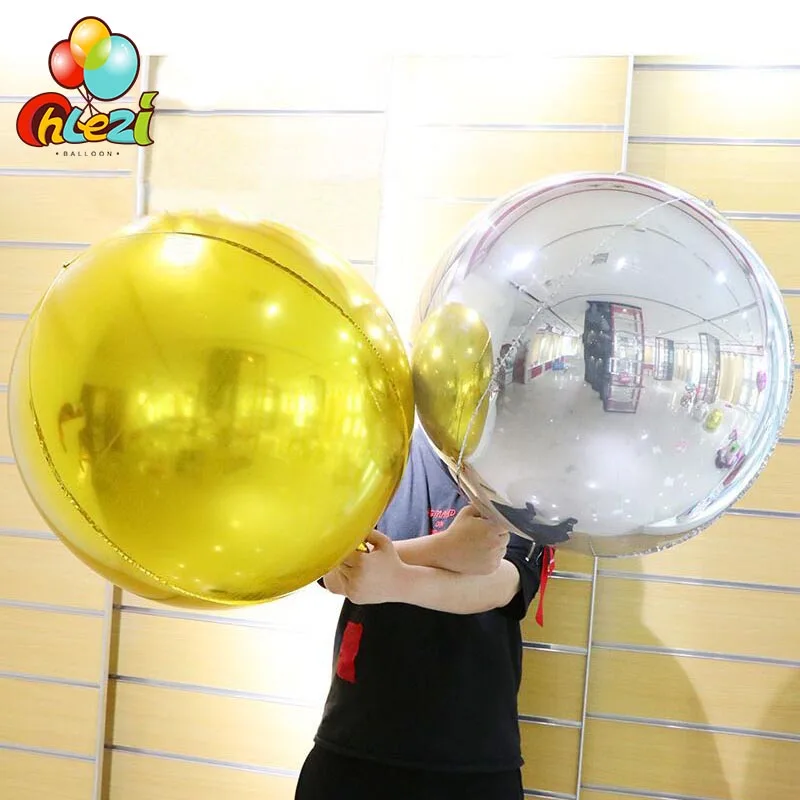 1Pc 32Inch Gold Sil… - image