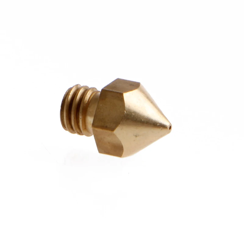 1PC 0.6mm Extruder Brass Nozzle Print Head For 1.75mm MK8 3D Printer Hot