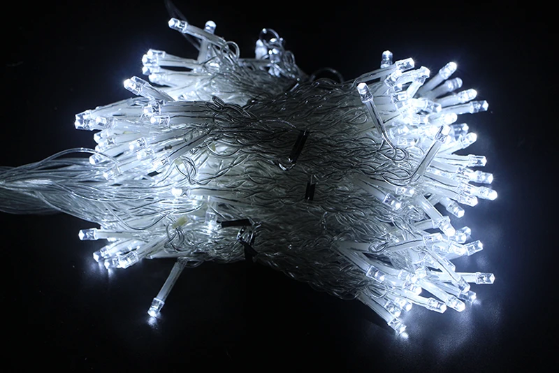 3x3/6x3 LED Icicle String Lights Christmas Fairy Lights Garland Outdoor Home For Wedding/Party/Curtain/Garden Decoration