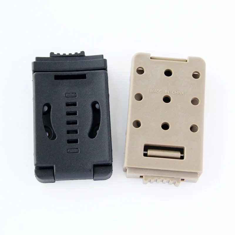 ตัวยึดเข็มขัดแบบห่วงเข็มขัดขนาดใหญ่สำหรับ DIY มีด Kydex ปลอกซองหนังพร้อมล็อคและติดตั้งฮาร์ดแวร์ชิ้นส่วนมีด