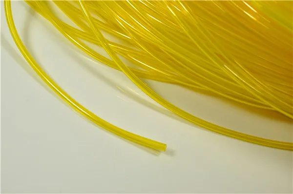 3.3 Feet (1 meter ) Fuel Line Hose For Gas Engine D5*d3.5mm-Yellow Color Fuel Pipe