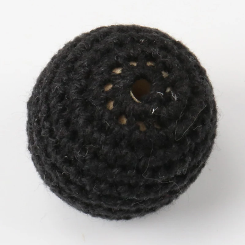 1 PCS Elegant 30mm Crochet Beads Woolen Yarn For Choose Knitted By Cotton Thread DIY Jewellery Making KL75